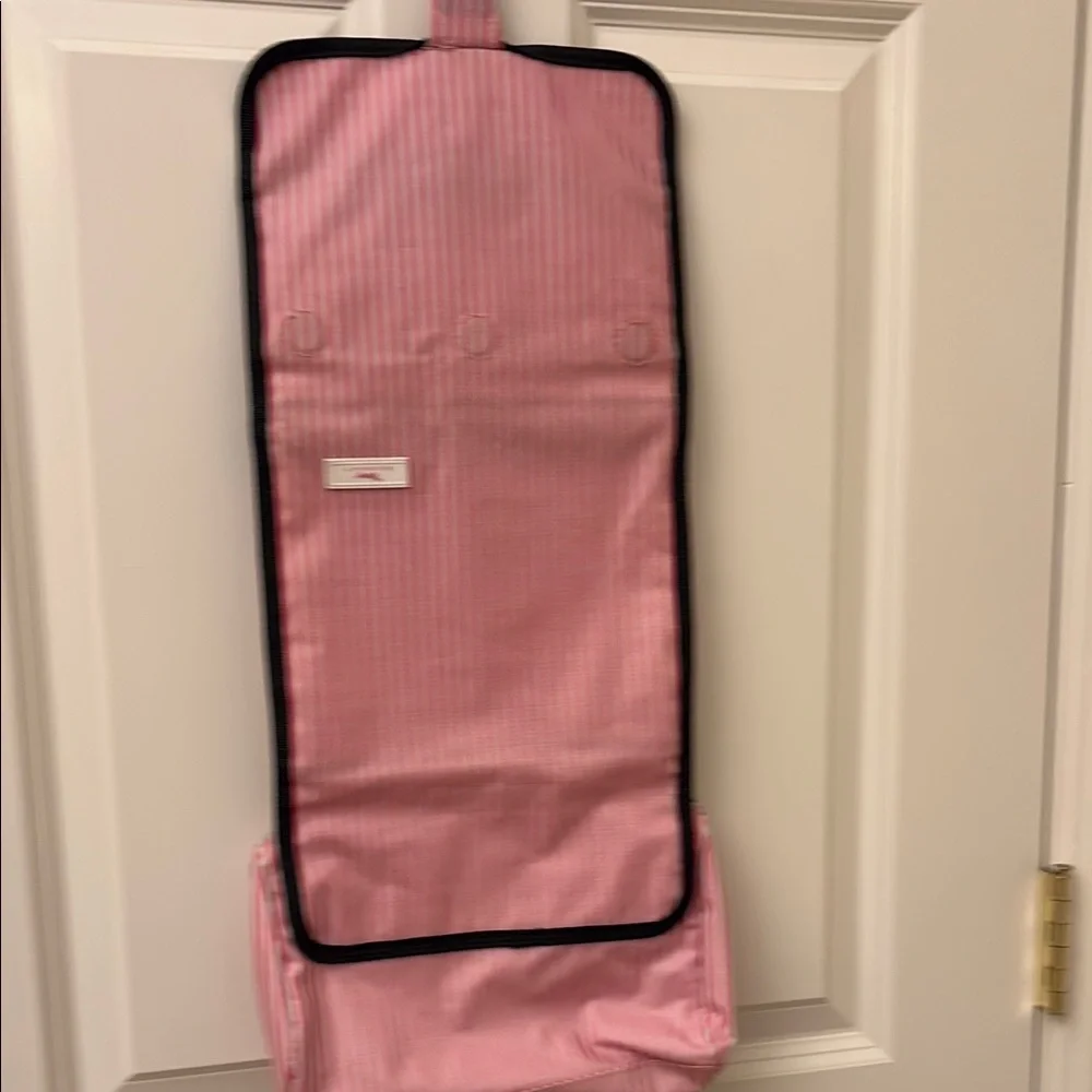Scout Beauty Burrito Pink Gingham Hanging Organizer - Picture 2 of 3